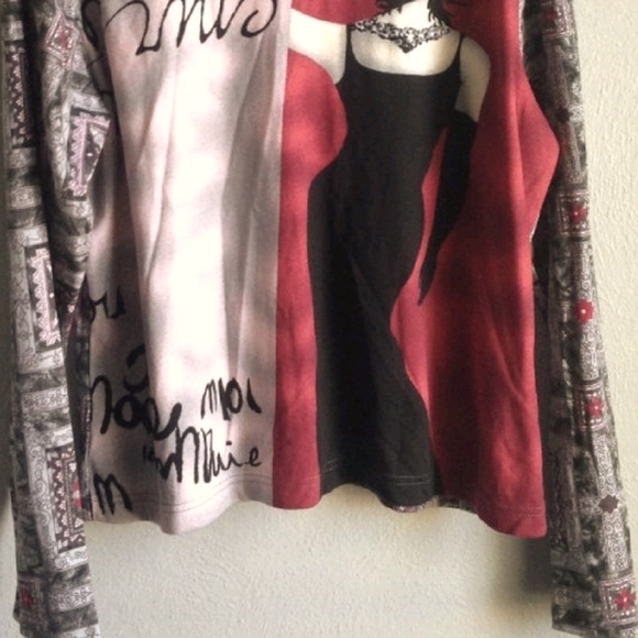 NWT City Elements by Lee Print L/S Top - Picture 2 of 4